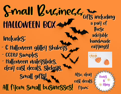 Halloween Box - PLEASE ORDER SEPARATELY, not with in-stock glitters!