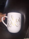Wifey Mug - Coffee Mug - Gold