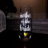 Mother of the Bride & Mother of the Groom Stemless Flute