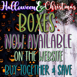 Christmas Box - PLEASE ORDER SEPARATELY, not with in-stock glitters!