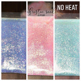 Thermal Glitter - Teal to White