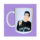 Ross I’m Fine - Friends - Ceramic Mug - Sublimated
