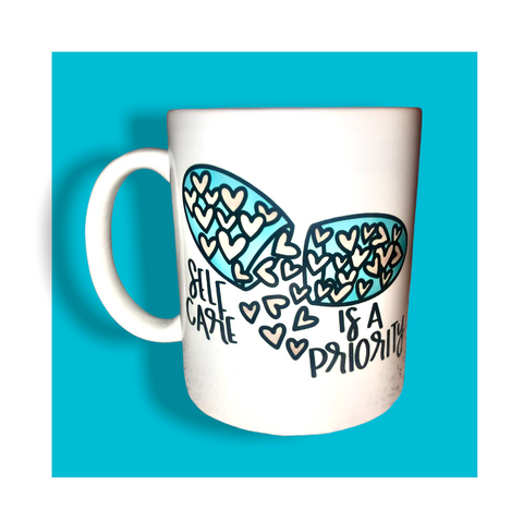 Self Care is Priority - Ceramic Mug - Sublimated